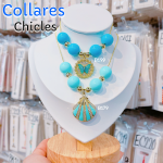 # 38 Collar chicles con dije código (B) 
