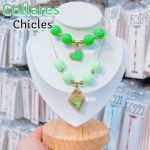 # 38 Collar chicles con dije código (B) 