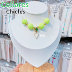 # 38 Collar chicles con dije código (B) 