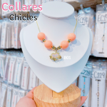 # 38 Collar chicles con dije código (B) 