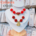 # 38 Collar chicles con dije código (B) 