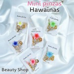 #001 Mini pinzas hawaianas y tulipanes 