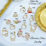 #022 Cadena con dije (dije 1.65$)9.5&