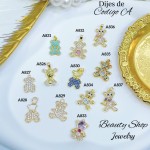 #022 Cadena con dije (dije 1.65$)9.5&