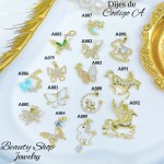 #022 Cadena con dije (dije 1.65$)9.5&
