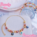 Pulsera balin ojo Oro chino (&10.5）