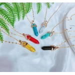 Cadena oro chino con péndulo color 1.5$-alumbra1.55$）  (&6）