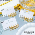 #1#CK Set argollas x3 12&(2*)