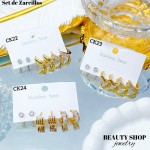 #1#CK Set argollas x3 12&(2*)