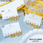 #1#CK Set argollas x3 12&(2*)