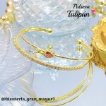 Pulsera girasol de lujo 