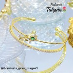 Pulsera girasol de lujo 