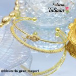 Pulsera girasol de lujo 