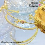 Pulsera girasol de lujo 
