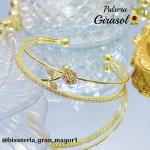 Pulsera girasol de lujo 