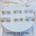 topito letra oro chino (&6）