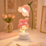 lampara sanrio-tulipan y torta cumpleanos 