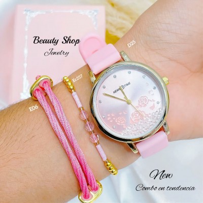 Combo reloj +pulsera 