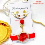 Combo reloj+cadena en tendencia Combo reloj+cadena en tendencia