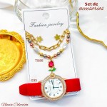 Combo reloj+cadena en tendencia Combo reloj+cadena en tendencia