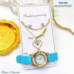 Combo reloj+cadena en tendencia Combo reloj+cadena en tendencia