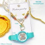 Combo reloj+cadena en tendencia Combo reloj+cadena en tendencia