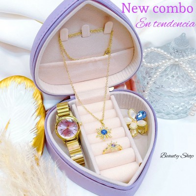 Combo en tendencia incluye la cajita de corazon
