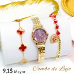 Combo reloj en tendencia Combo reloj en tendencia