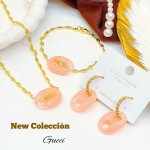 juegos Gucci (incluye cadena pulsera y zarcillo )