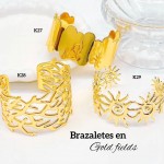 #0 pulsera rigida elegante en acero #0 pulsera rigida elegante en acero