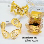 #0 pulsera rigida elegante en acero #0 pulsera rigida elegante en acero