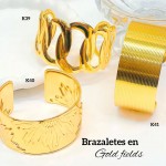 #0 pulsera rigida elegante en acero #0 pulsera rigida elegante en acero