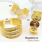 #0 pulsera rigida elegante en acero #0 pulsera rigida elegante en acero