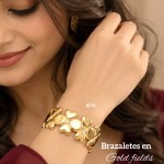 #0 pulsera rigida elegante en acero #0 pulsera rigida elegante en acero