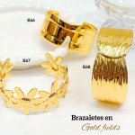 #0 pulsera rigida elegante en acero #0 pulsera rigida elegante en acero