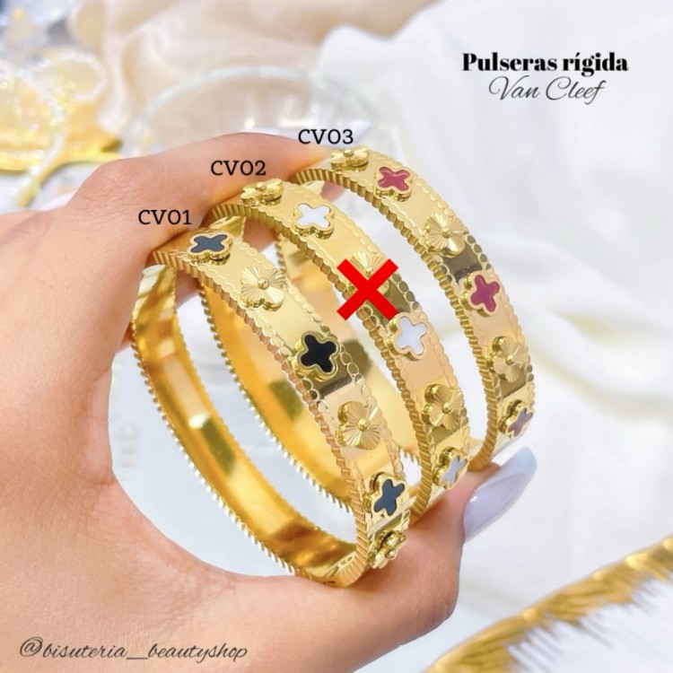 pulsera rígida van cleef pulsera rígida van cleef