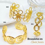 #0 pulsera rigida elegante en acero #0 pulsera rigida elegante en acero
